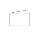 Trauerkarten querdoppelt mit Kreuz - 115 x 185 mm -...