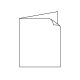 Trauerbogen 183 x 215 mm - Serie 2-farbiger Rand
