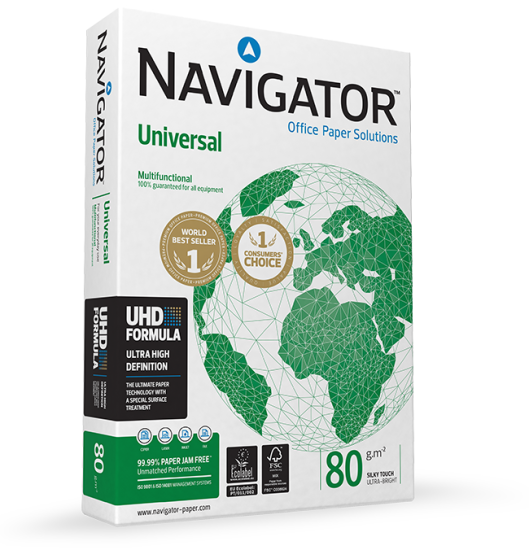 Druckerpapier A4 & A3 - Navigator Universal - FSC® - 80g