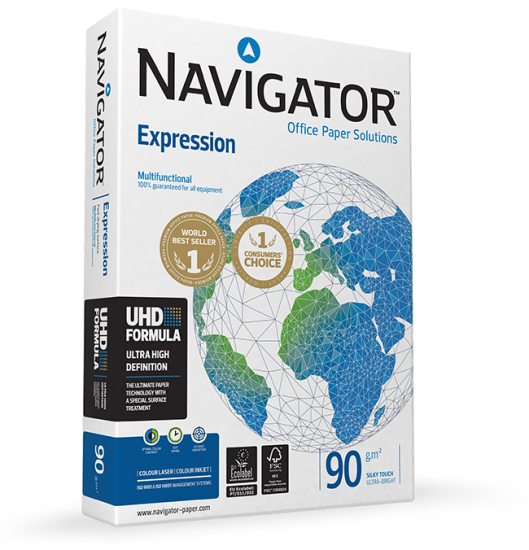 Druckerpapier A4 & A3 - Navigator Expression - FSC® - 90g