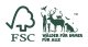 Hochfeines Recyclingpapier mit natürlicher Melierfaser (Splitter von Baumrinde)  | ICON Nature sprinkled - FSC®