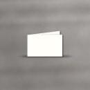 Trauerkarte querdoppelt - 115x185mm creme - Serie Blanco